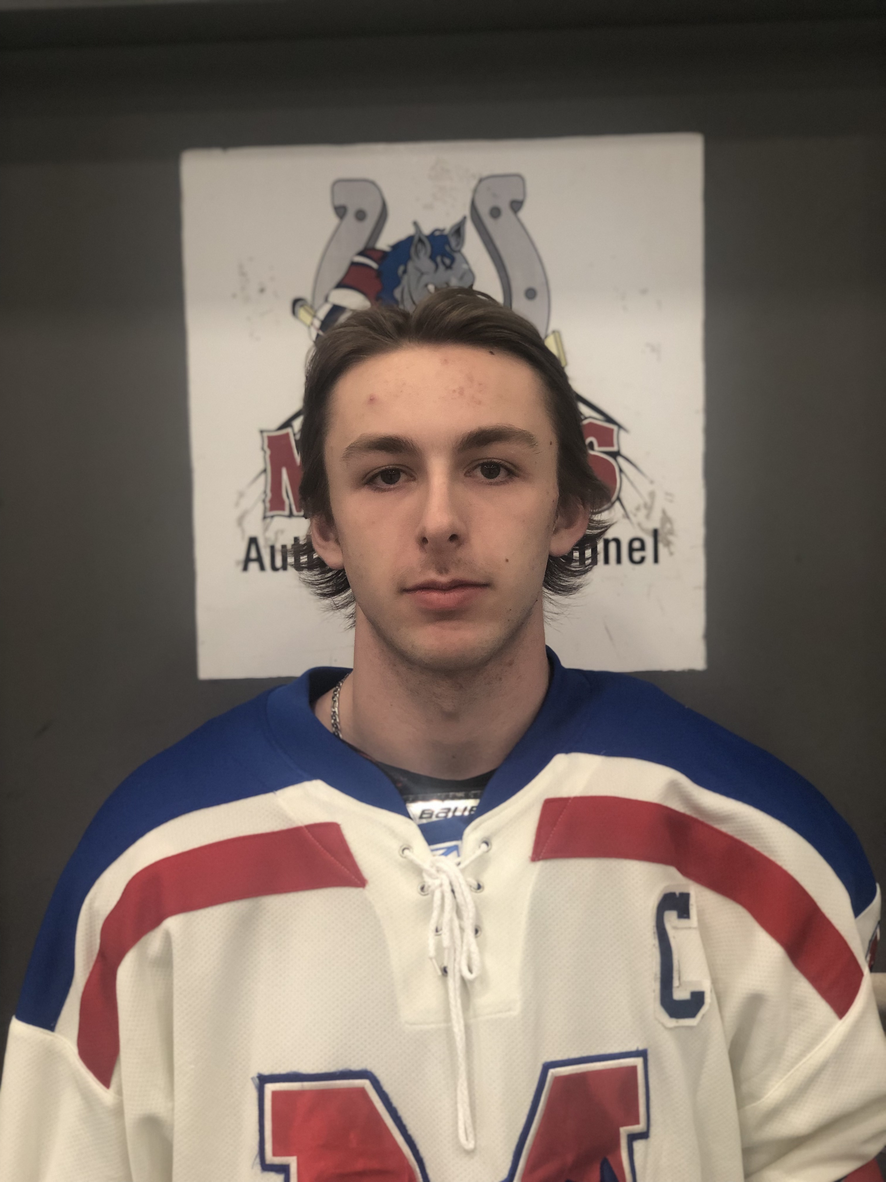 QMJHL prospect Pitman captains the U18 Major South Shore Mustangs